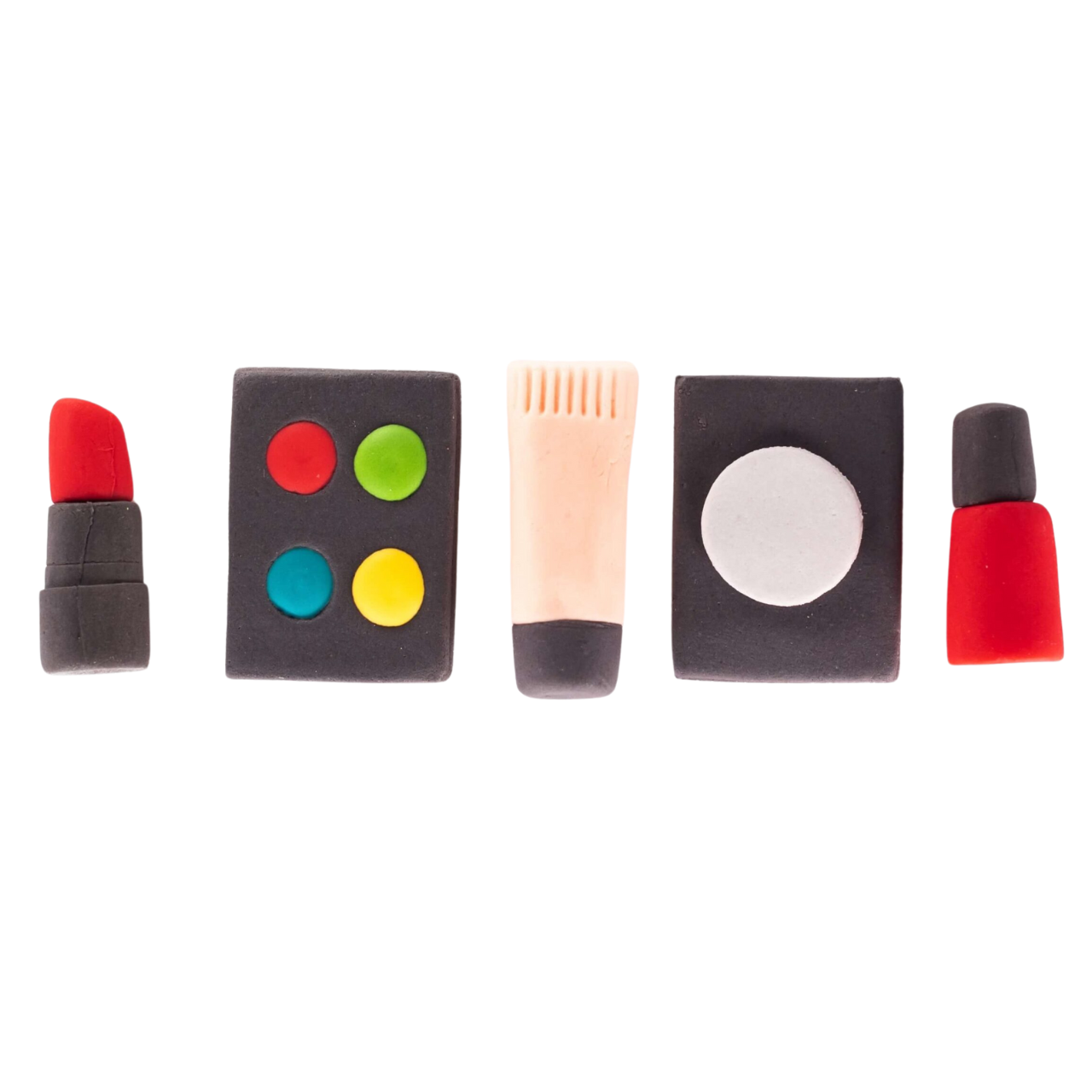 Figurki Cukrowe Na Tort Kosmetyki (Podstawowy Zestaw)