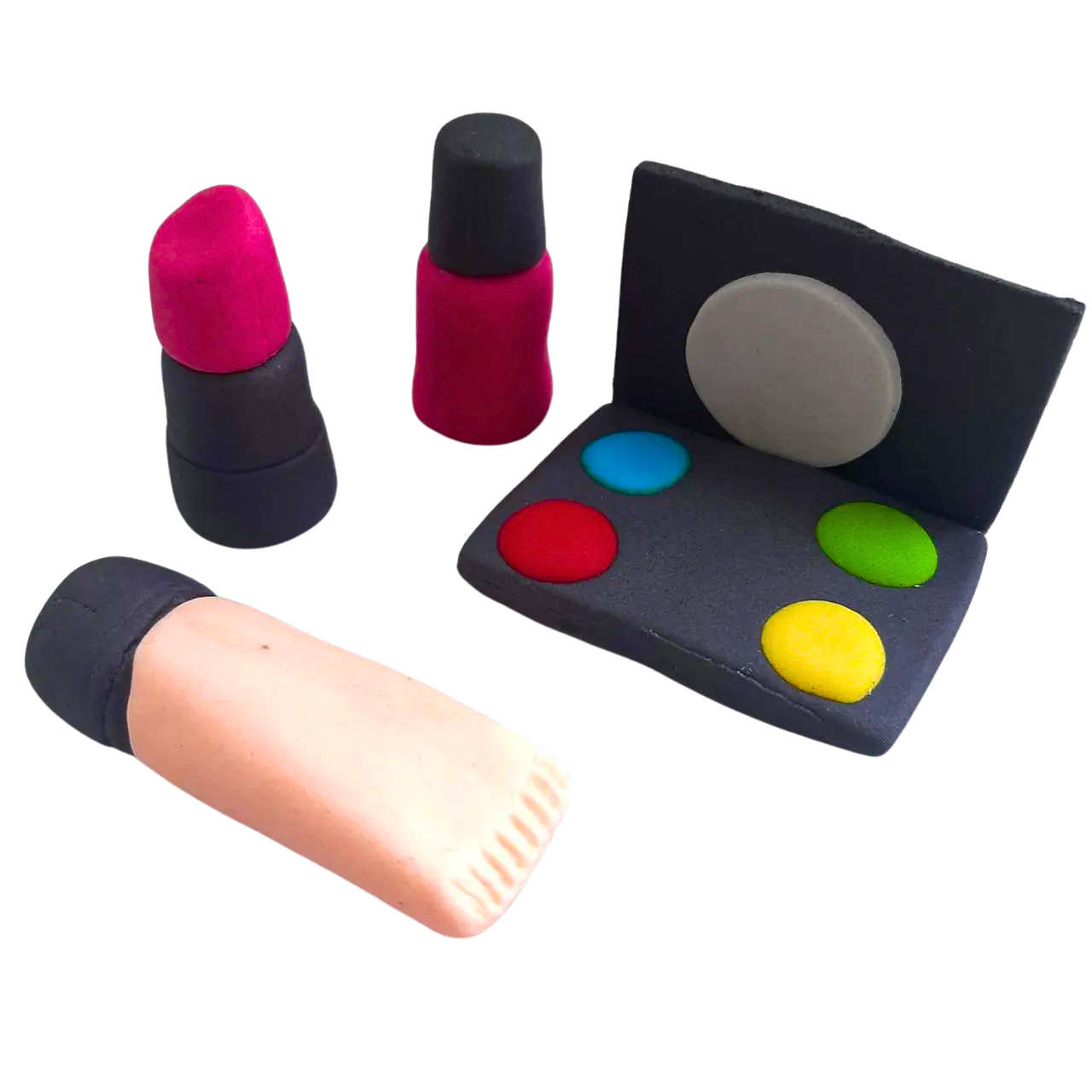 Figurki Cukrowe Na Tort Kosmetyki (Podstawowy Zestaw)