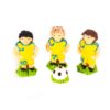 Figurki Cukrowe Piłkarzy w Żółtych Spodniach