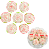 Kwiaty Cukrowe Biało-Czerwone Róże