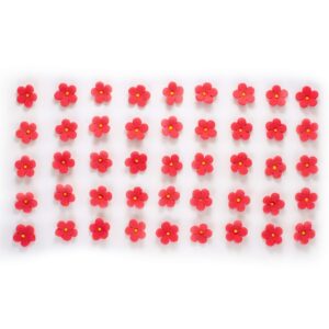 Cukrowe Kwiaty Jabłoni (Czerwone) Na Tort Urodzinowy