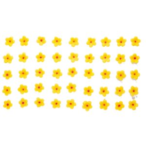 Cukrowe Kwiaty Jabłoni (Żółte) Na Tort Urodzinowy
