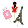 Figurka Dziewczyny Na Tort Mery Paryż Perfumy Toppery