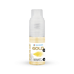 Barwnik spożywczy pyłek brokatowy GOLD Sparkling Spray 5 g