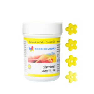 Barwnik Spożywczy w Żelu Żółty jasny 35 G Food Colours