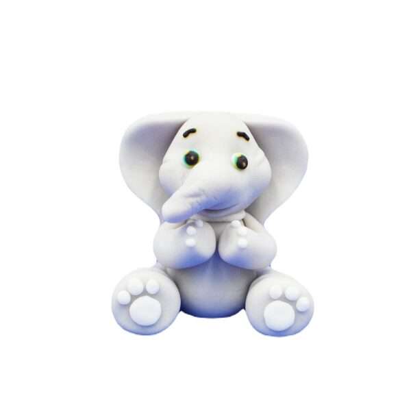 Figurka cukrowa Słoń mały chłopiec
