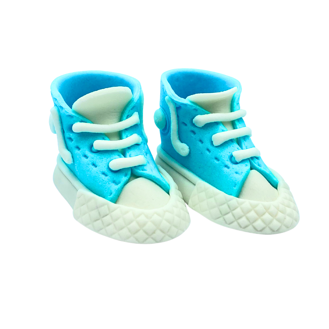 Figurki cukrowe Trampki buciki dziecięce niebieskie