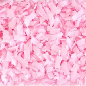 Posypka dekoracyjna waflowa różowa jasna 100 g