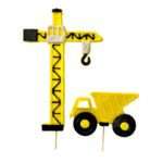 figurki na tort budowlaniec