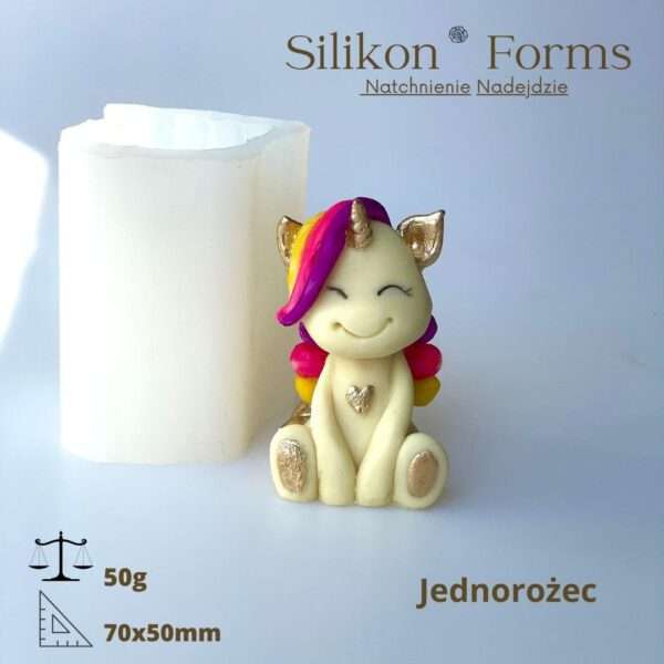 Forma silikonowa Jednorożec Silikon forms