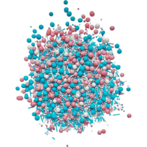 Posypka konfetti 50 g Gender reveal party Ujawniająca Płeć dziecka