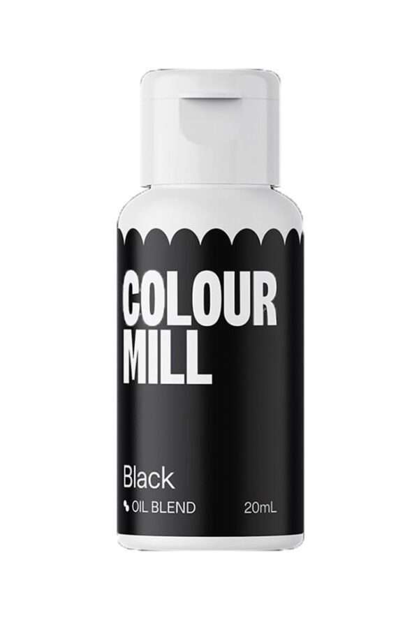 Barwnik olejowy CZARNY BLACK 20ml Colour Mill