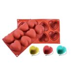 Forma silikonowa do monoporcji SERDUSZKA