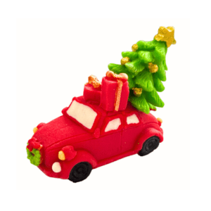 dekoracja cukrowa christmas car