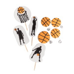 Koszykarskie dekoracje na tort KOSZYKARZ 2D