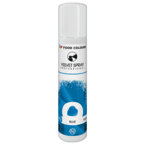 Velvet spray 100ml BLUE - zamsz w sprayu niebieski