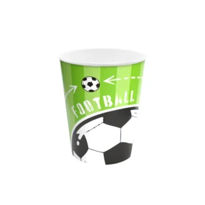 Kubeczki papierowe 6szt. Football 220ml