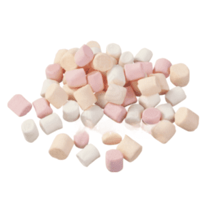 Mini Pianki 50g Marshmallows Różowo - Białe