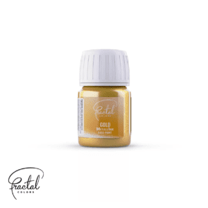 Metaliczna farbka 30ml spożywcza GOLD Fractal