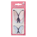 Motyle pastelowe waflowe 8szt. blister
