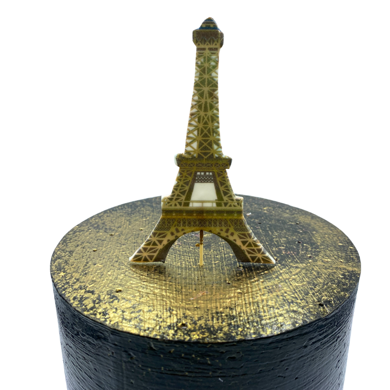 Dekoracja cukrowa topper Wieża Eiffla