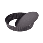 Forma metalowa do tarty mazurka 28×5,5cm WYSOKA wyjmowane dno