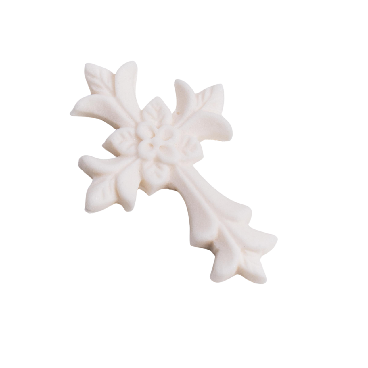 Krzyżyk cukrowy biały