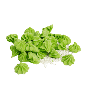 Mini bezy seledynowe z posypką