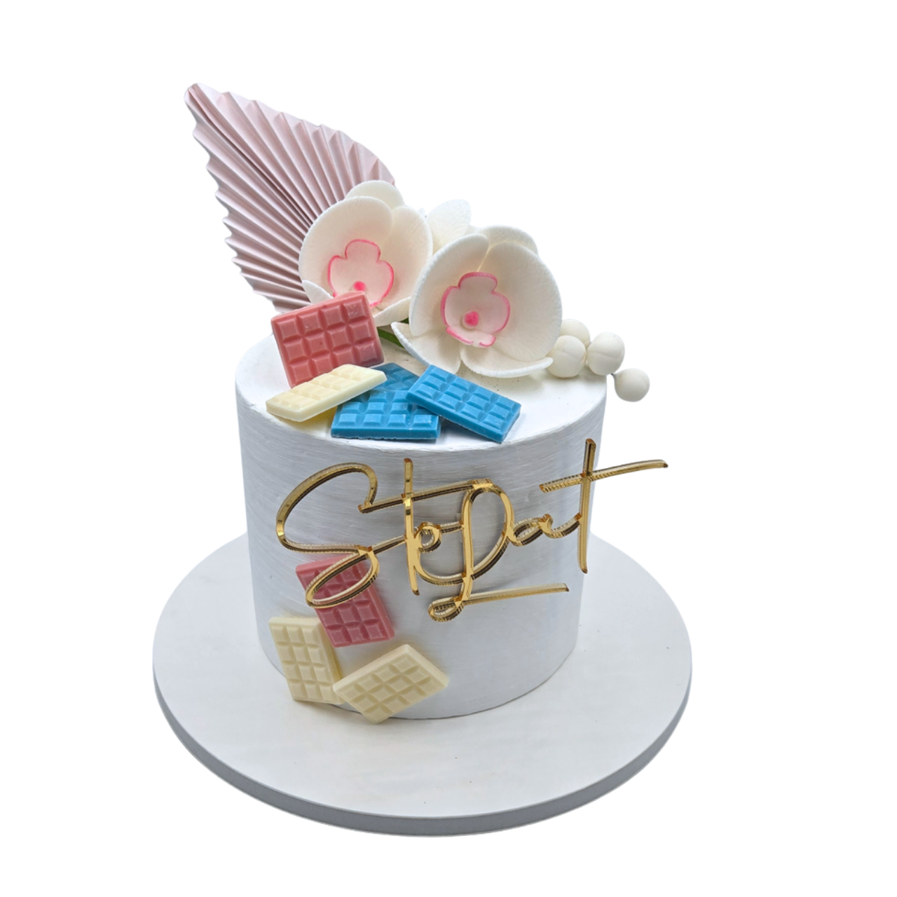 Mini czekoladki różowe 6szt.