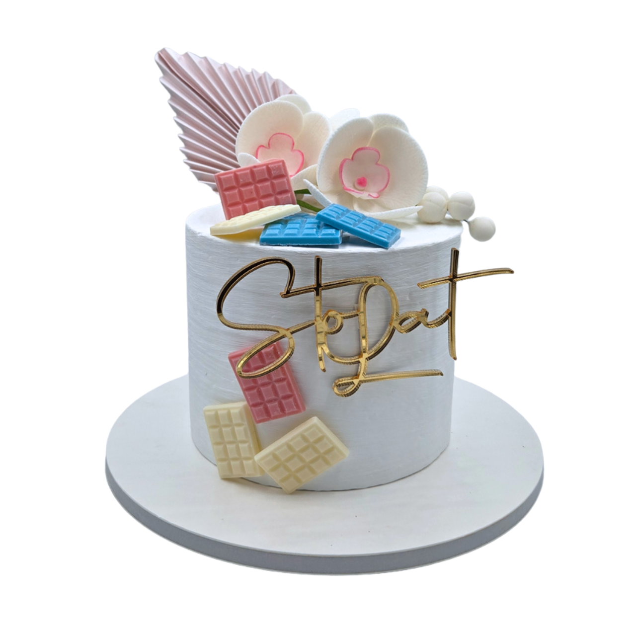 Mini czekoladki różowe 6szt.