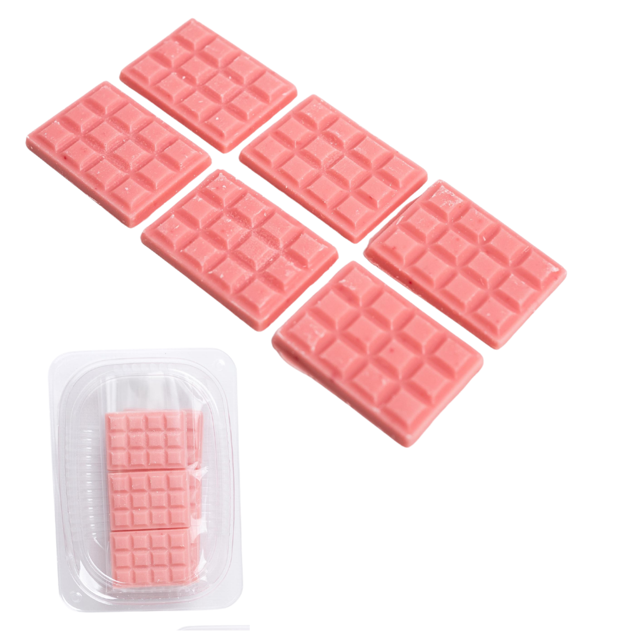 Mini czekoladki różowe 6szt.